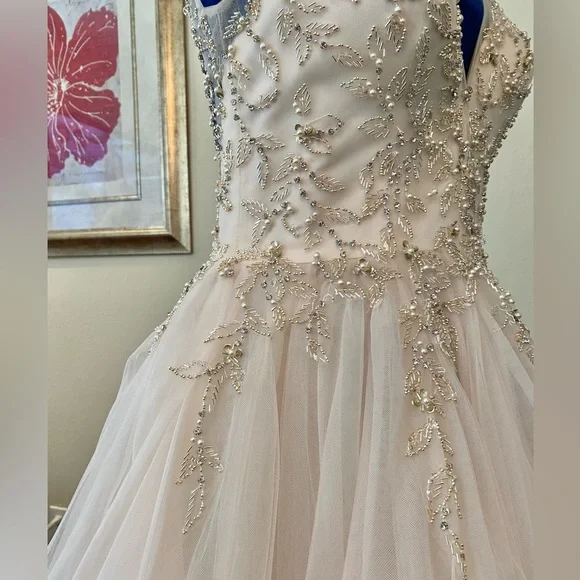 WEDDING DRESS - SOTTERO and  MIDGLEY - Size 8 - Picture 9 of 15